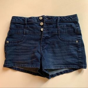 Tokyo Darling Jean Shorts by Aeropostale Sz 2
